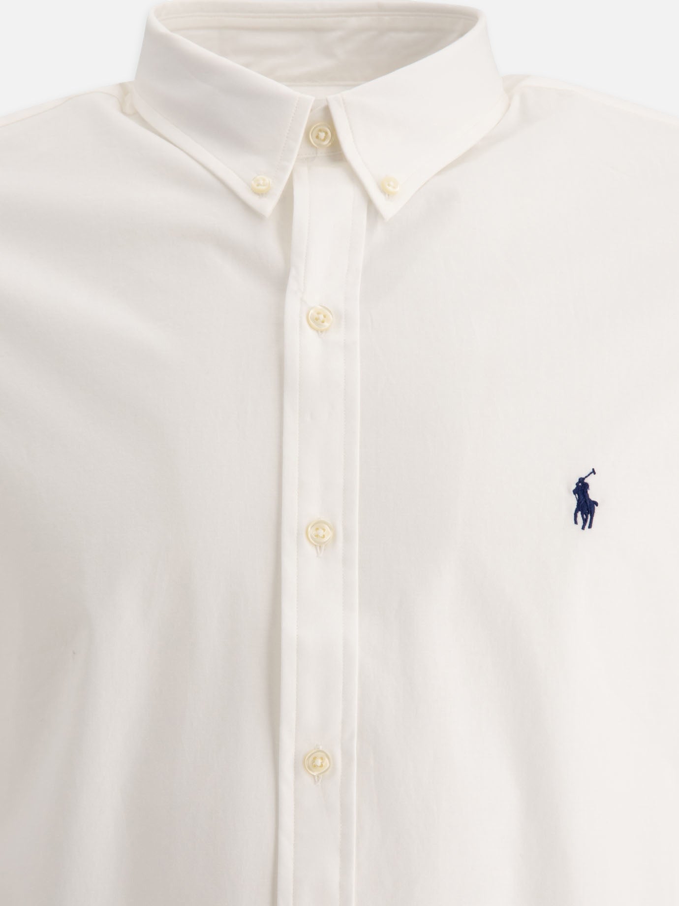 Polo Ralph Lauren Slim-fit stretch poplin shirt 17380321_M White thumbnail_3