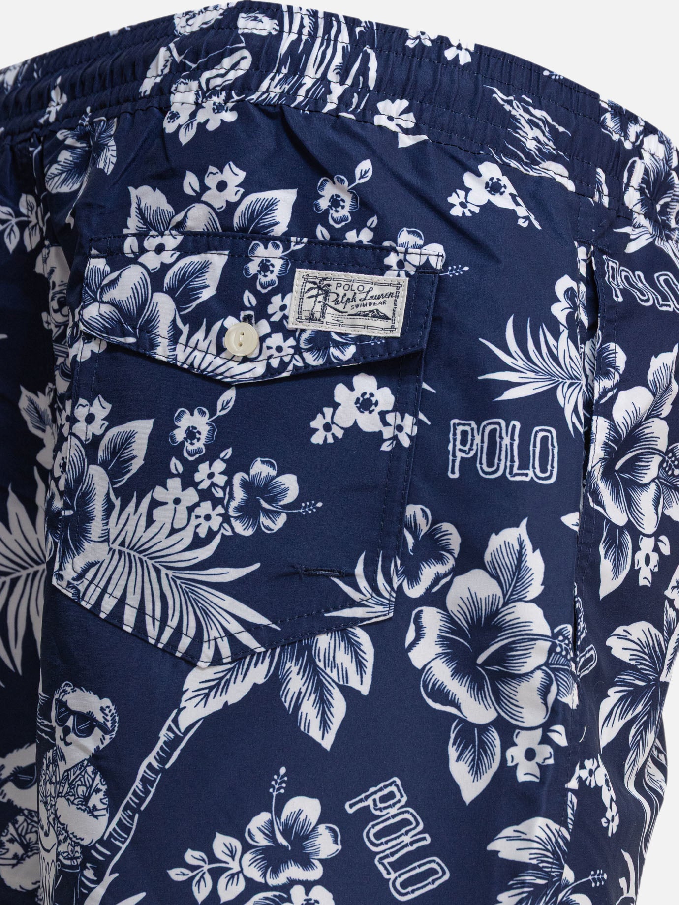 Polo Ralph Lauren &quot;Traveler Polo Bear&quot; swim shorts 13271663_S Blue thumbnail_4