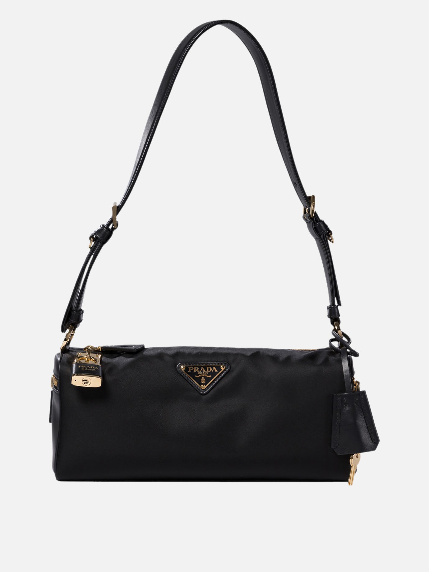 Small bags 100% recycled poliamyde  Black - Prada Women | PDP | VIETTI Online Store | thumbnail