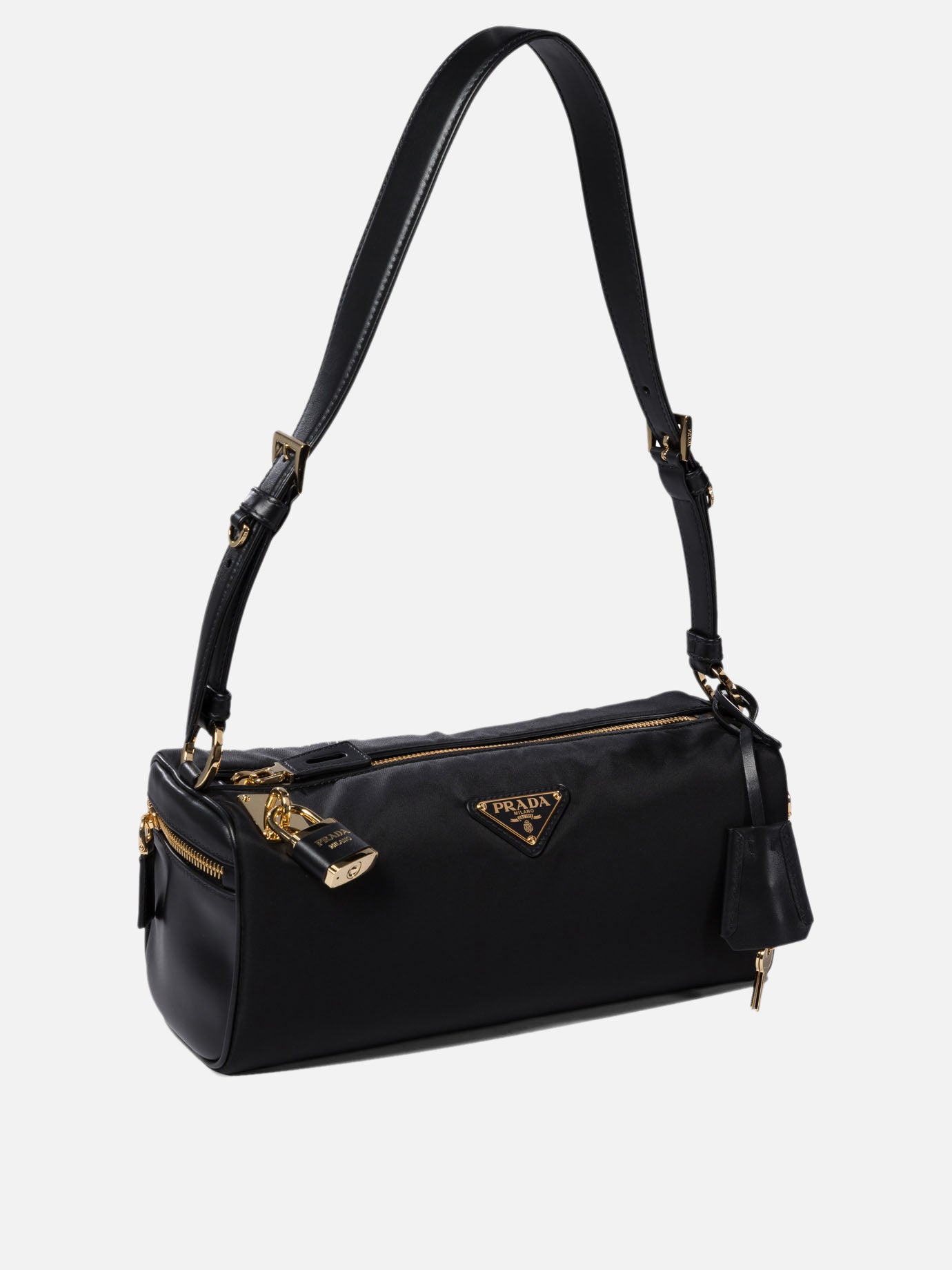 Small bags 100% recycled poliamyde  Black - Prada Women | PDP | VIETTI Online Store | Zoom-Modal_2
