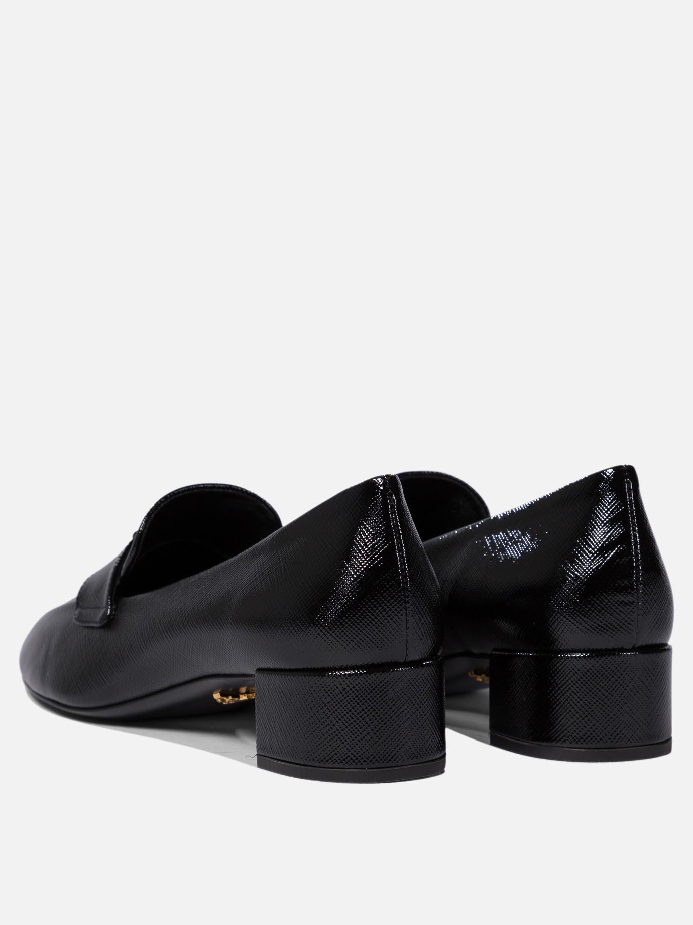 Prada Leather loafers 18511435_38 Black thumbnail_4