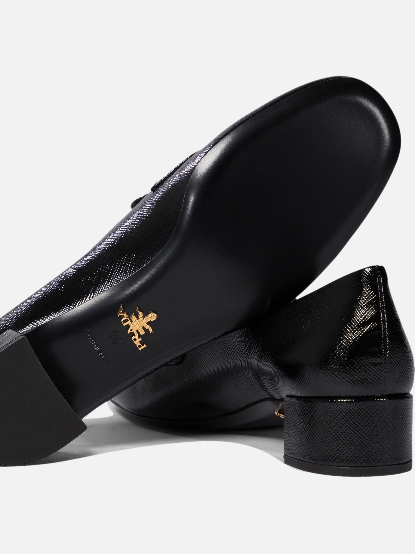 Leather loafers