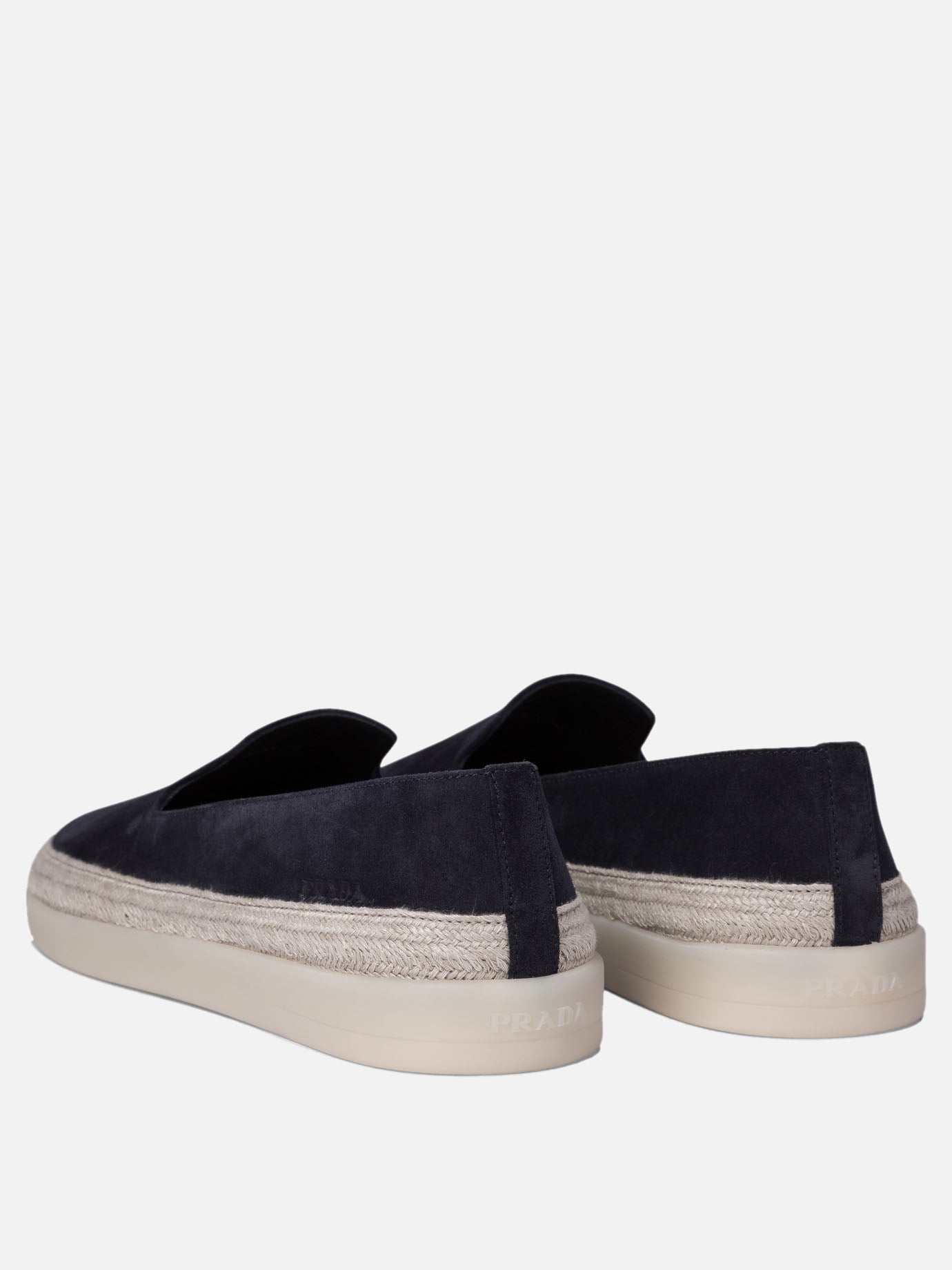 Prada Suede espadrilles 15037017_6 Blue thumbnail_4