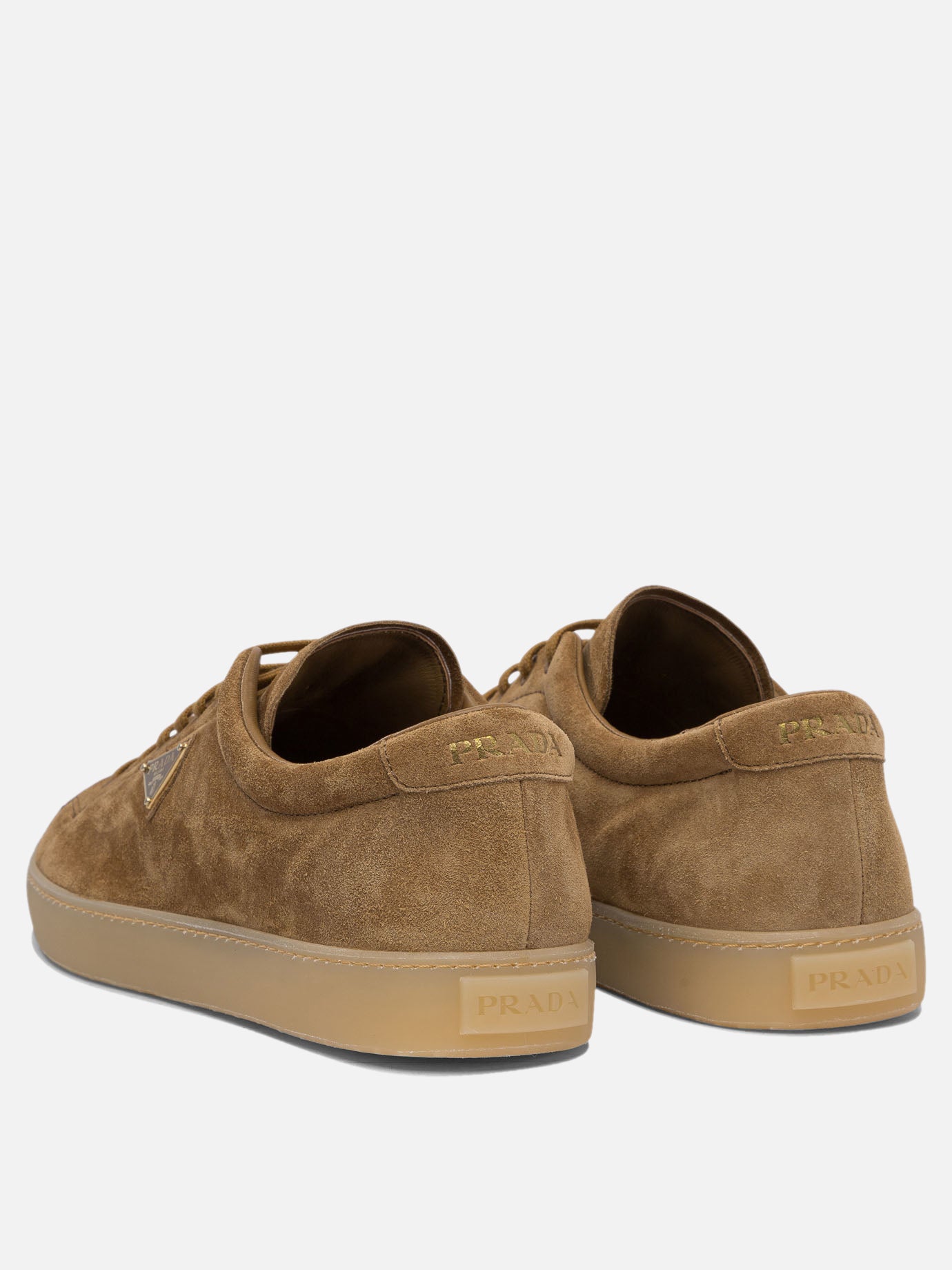 Prada Suede sneakers 18796846_6 Brown thumbnail_4