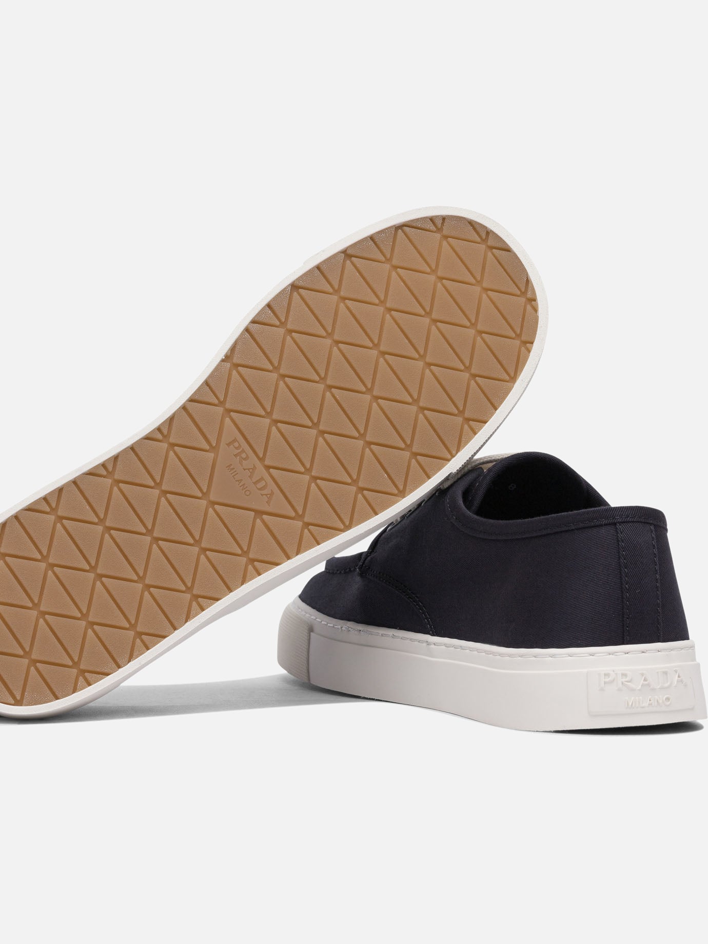Prada Canvas sneaker 12358745_6 Blue thumbnail_5