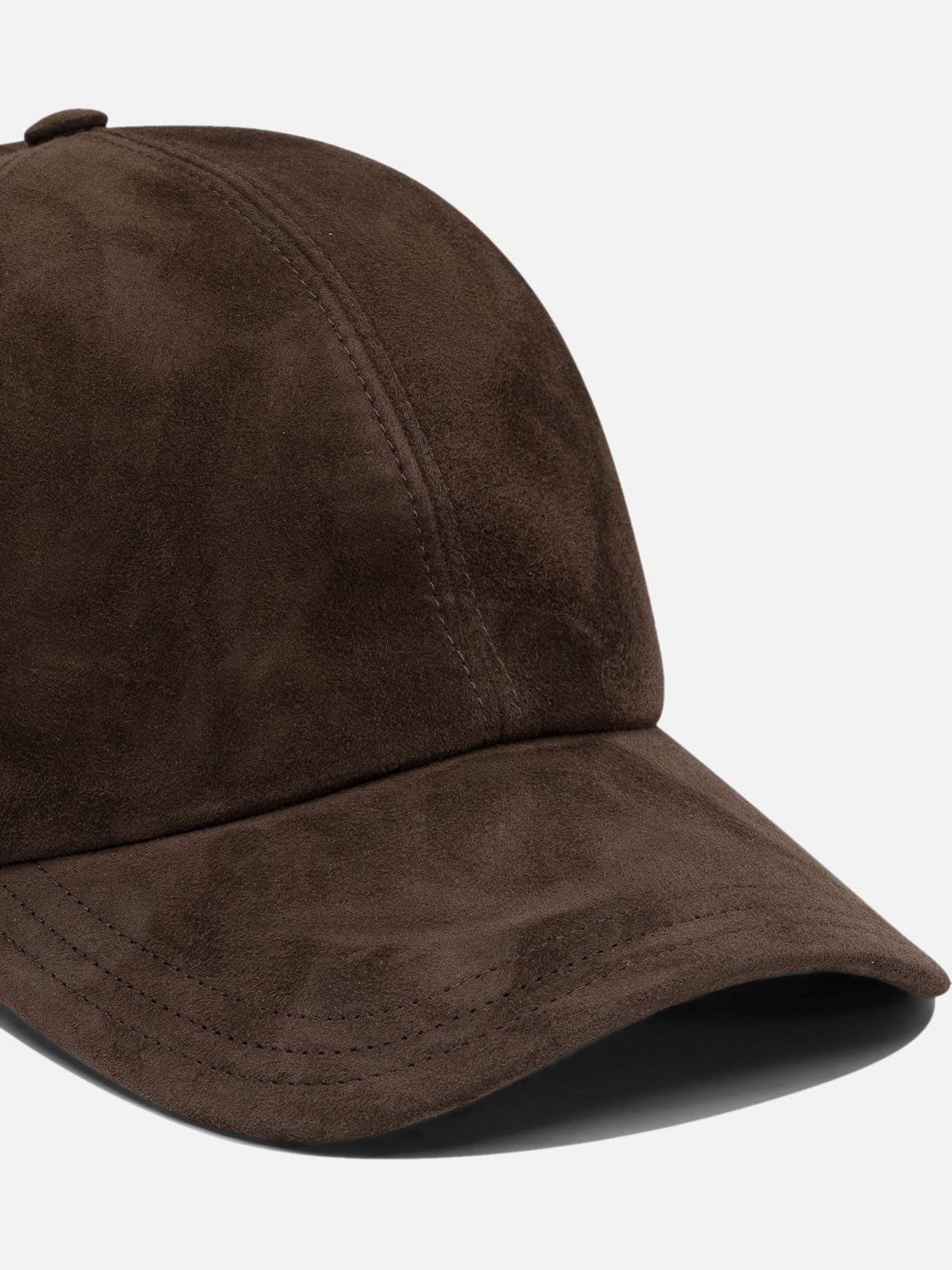 Baseball caps 100% lamb leather  Brown - Prada Men | PDP | VIETTI Online Store | thumbnail_4