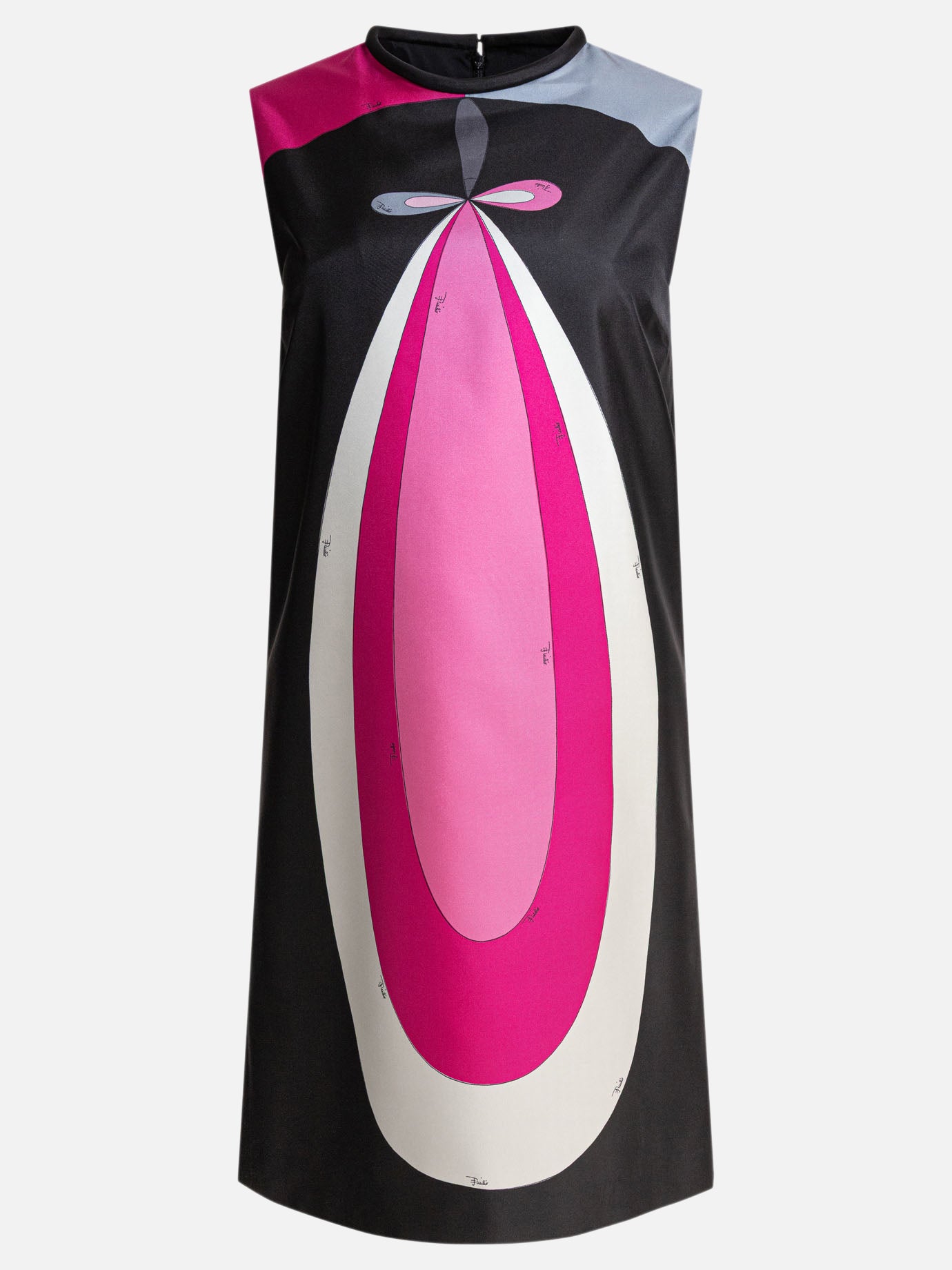 Pucci Maddalena print silk dress Pink