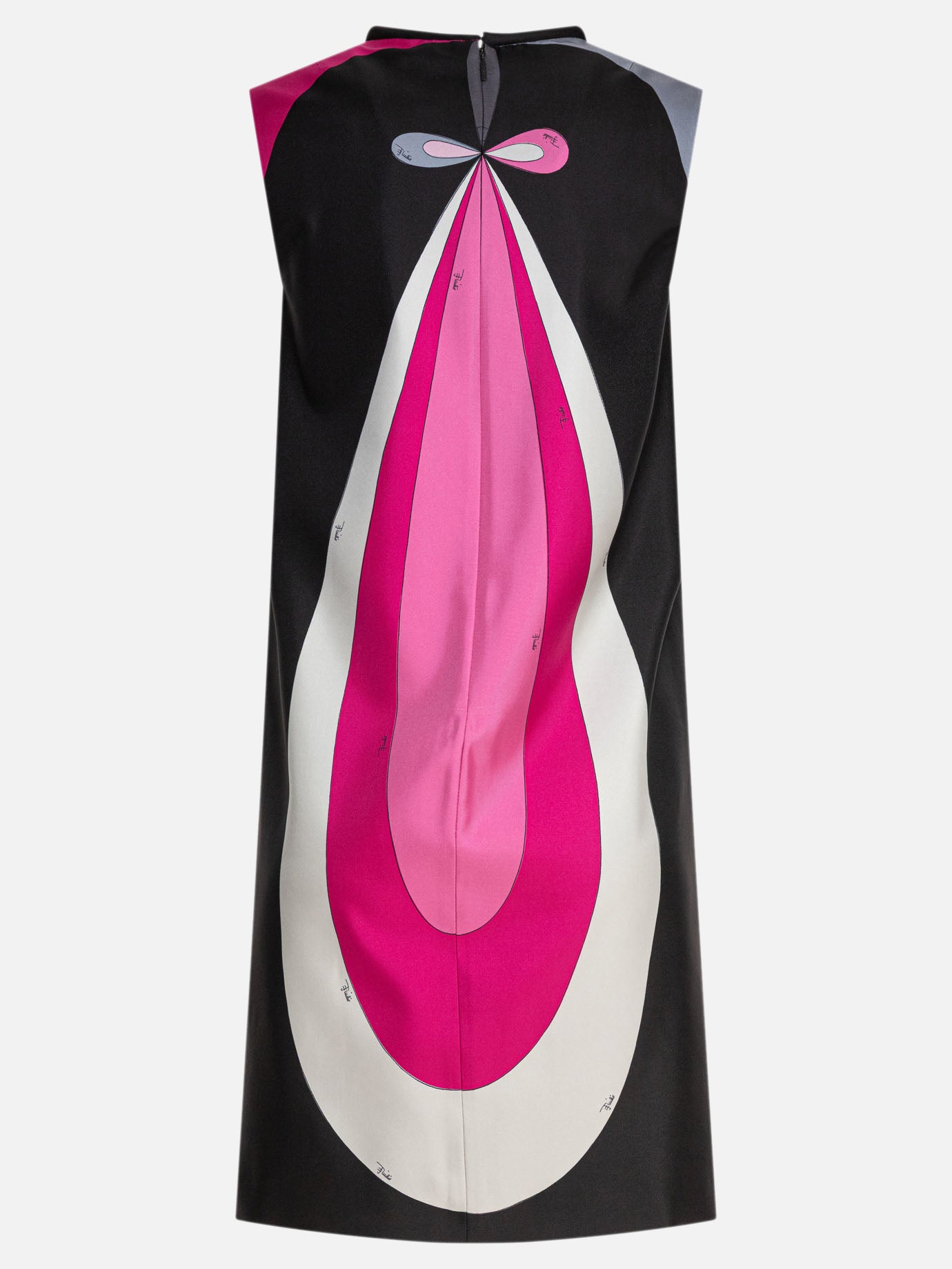 Pucci Maddalena print silk dress Pink