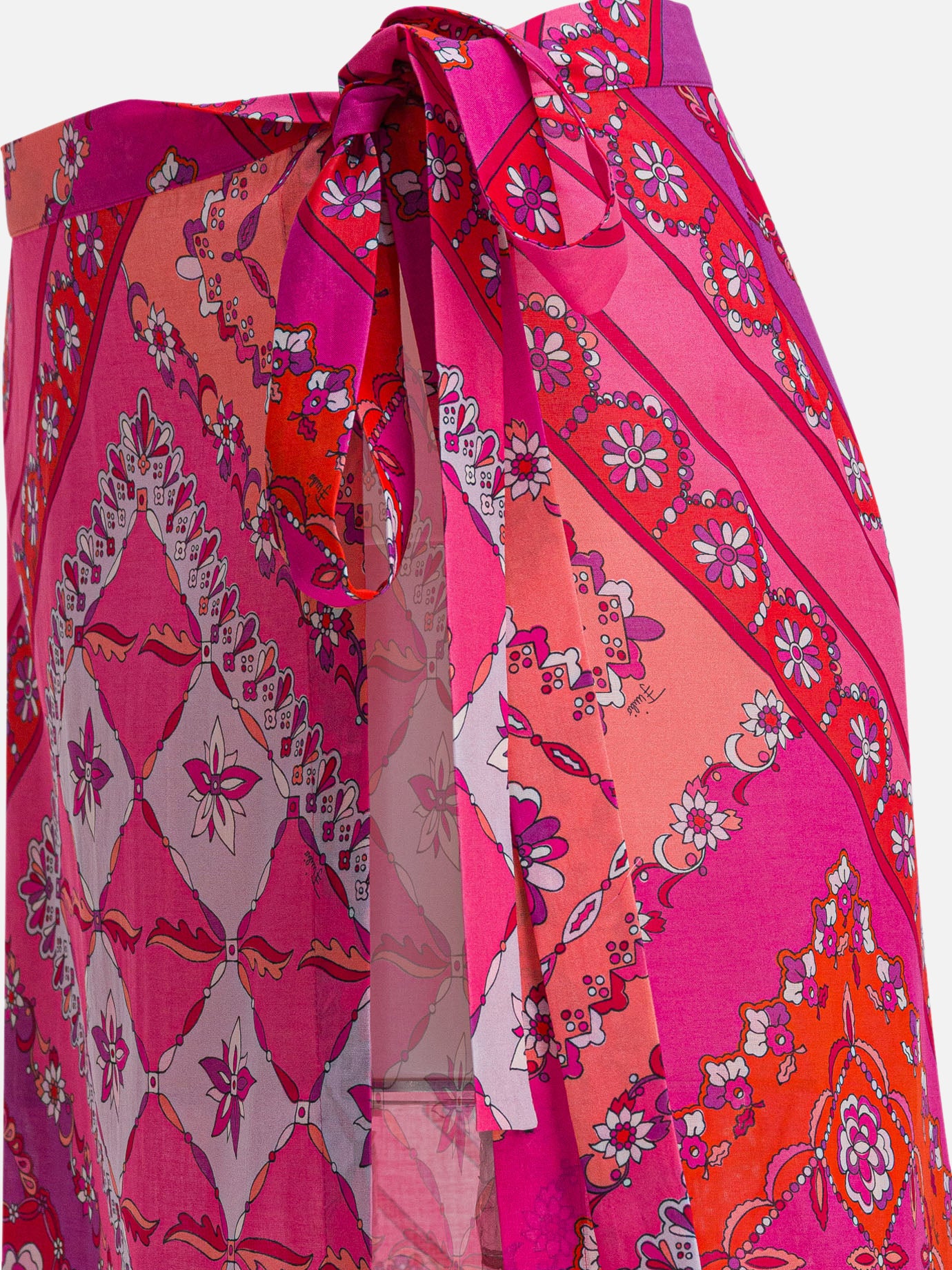 Pucci Festa print skirt Pink