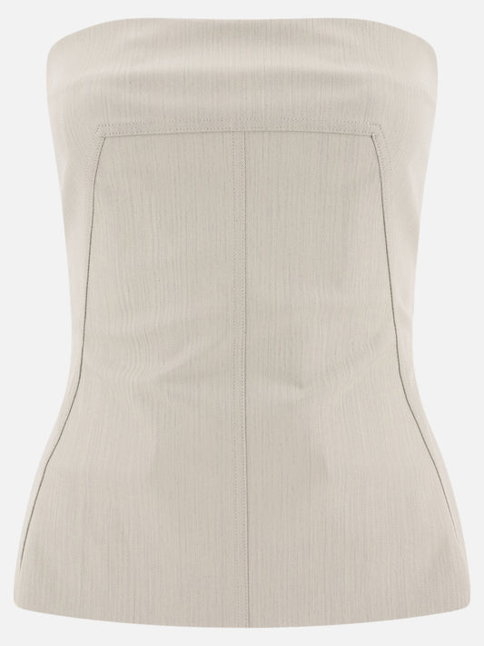 Rick Owens "Dinge" bustier top 18395534_40 Grey 1