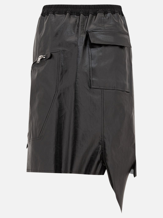 Rick Owens "Hollywood Dracca" Skirt 17364907_38 Black 2