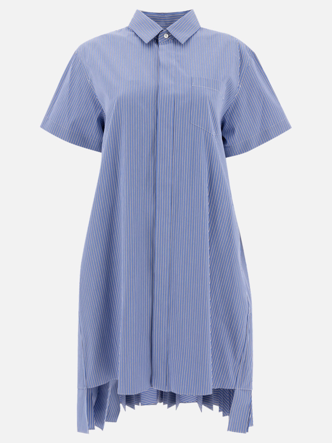 Sacai Shirt dress 18925248_1 Blue thumbnail_1
