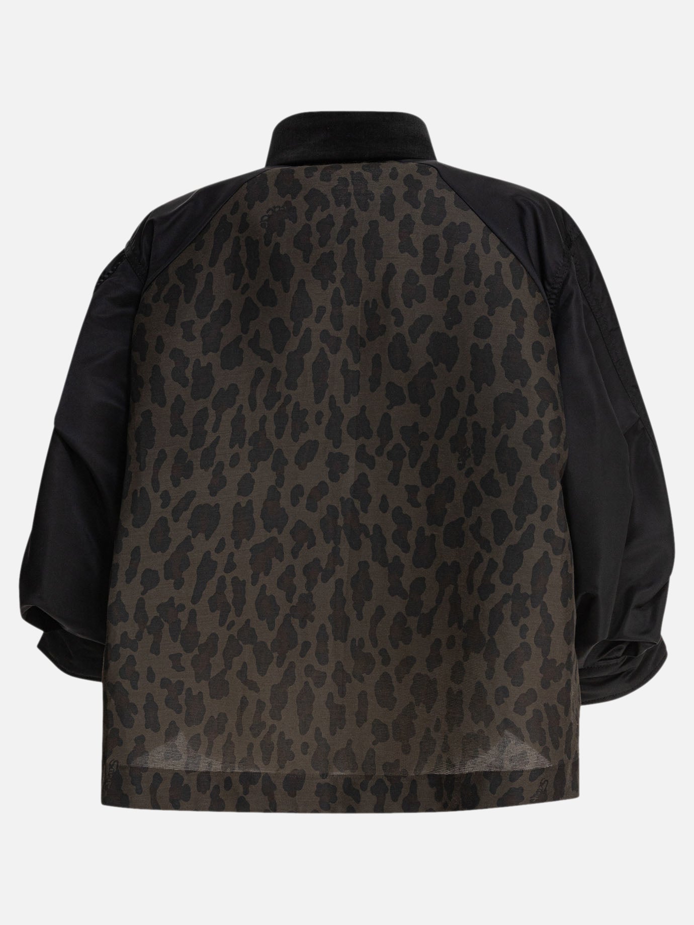 Quilted & Utility Jackets Animal print  Black - Sacai Women | PDP | VIETTI Online Store | Zoom-Modal_2
