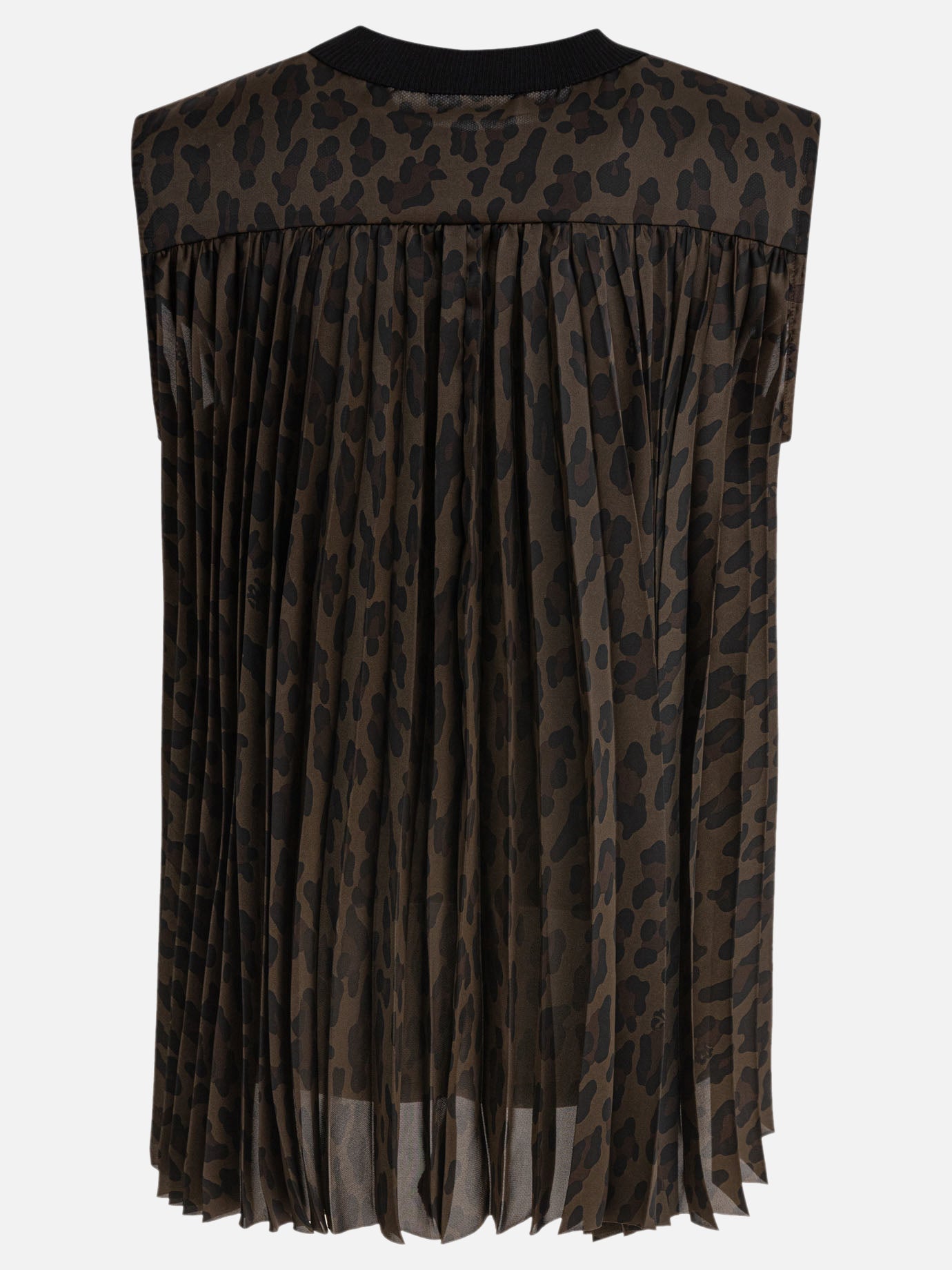 Casual tops Animal print  Black - Sacai Women | PDP | VIETTI Online Store | thumbnail_2