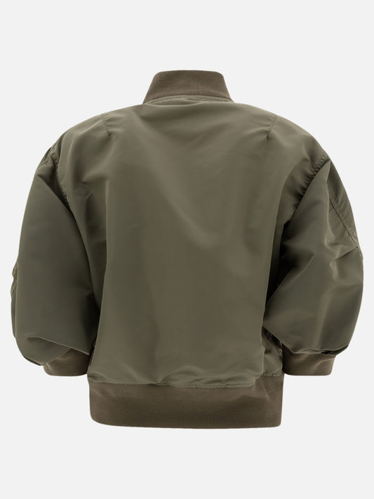 Bomber jackets Solid colour  Green - Sacai Women | PLP | VIETTI Online Store | 2

