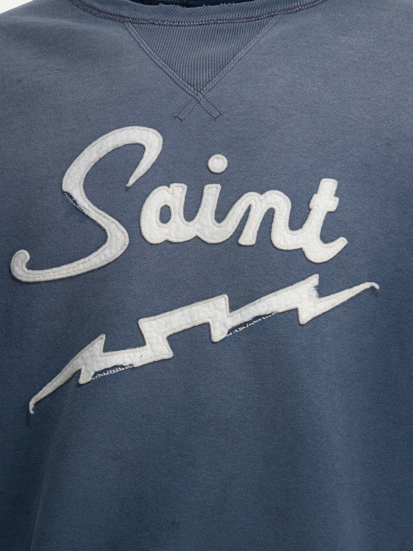 Crewnecks Logo  Blue - ©SAINT M×××××× Men | PDP | VIETTI Online Store | thumbnail_3