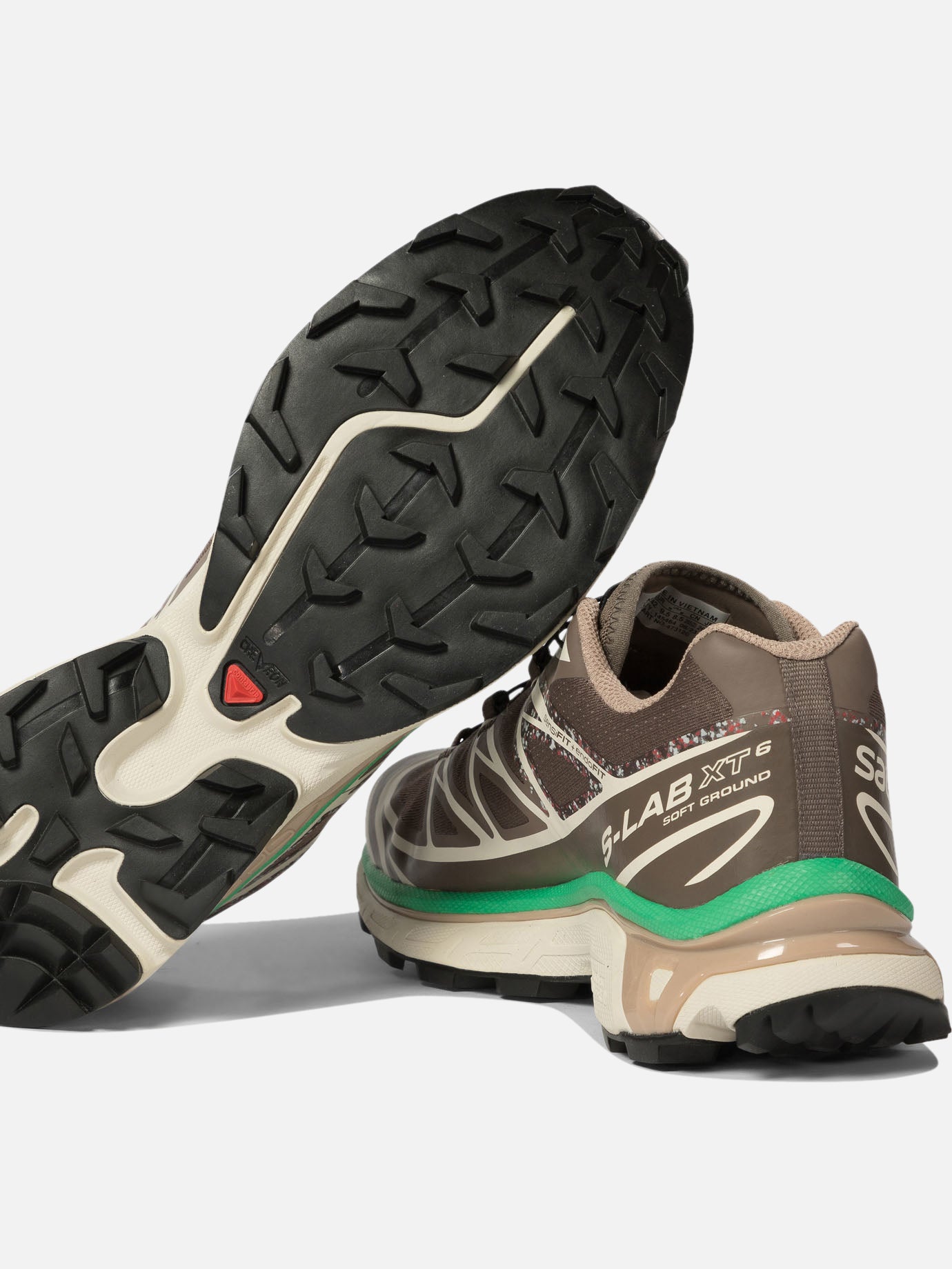 Low top sneakers 80% polyamide 20% leather 100% rubber  Brown - Salomon Men | PDP | VIETTI Online Store | Zoom-Modal_5
