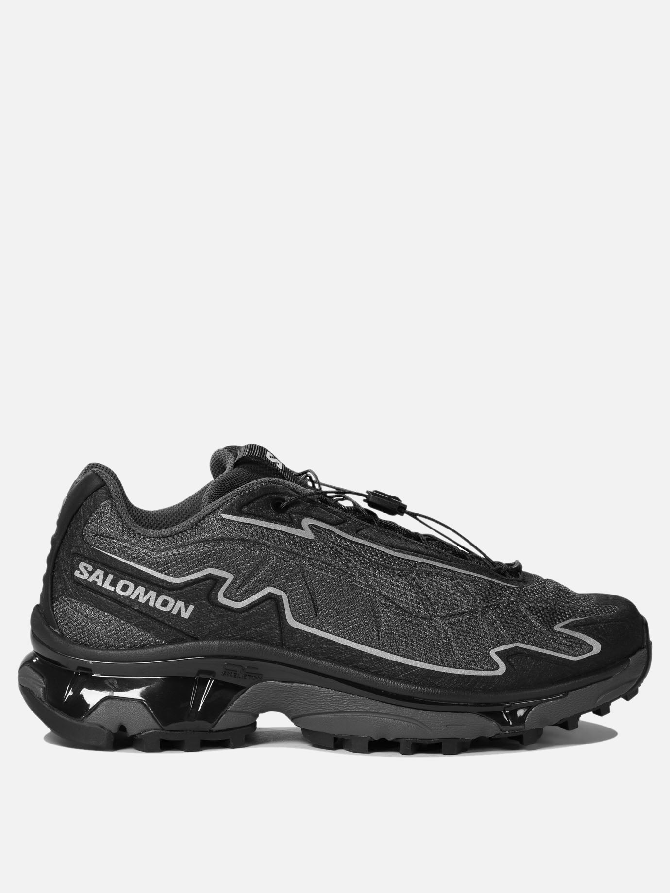 Low top sneakers 100% mesh - 100% rubber  Black - Salomon Men | PDP | VIETTI Online Store | Zoom-Modal
