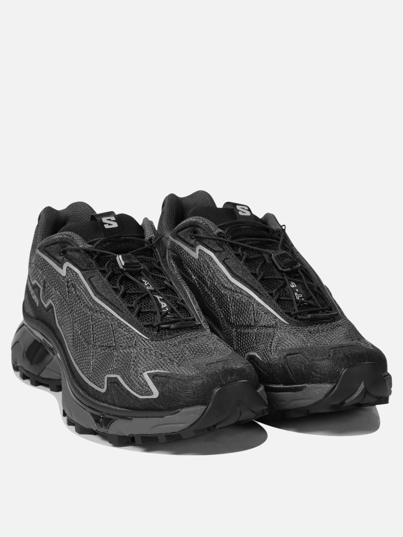 Low top sneakers 100% mesh - 100% rubber  Black - Salomon Men | PDP | VIETTI Online Store | Zoom-Modal_2
