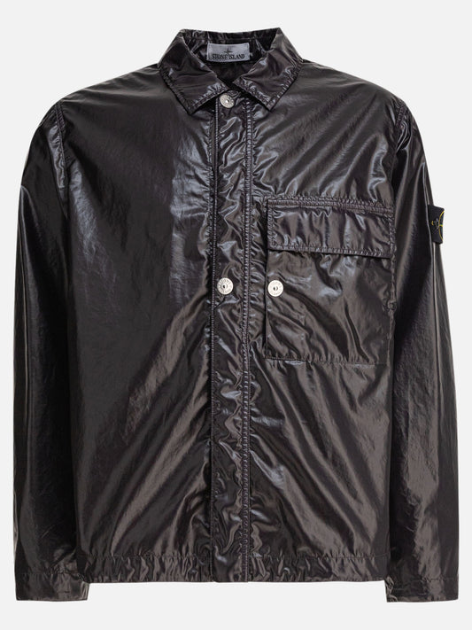 Windbreakers Logo  Black - Stone Island Men | PLP | VIETTI Online Store 
