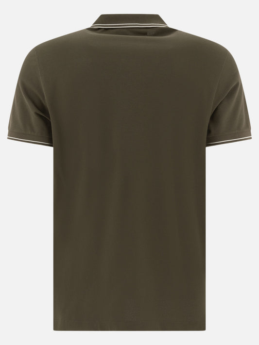 Polo shirts with buttons Logo  Green - Stone Island Men | PLP | VIETTI Online Store | 2
