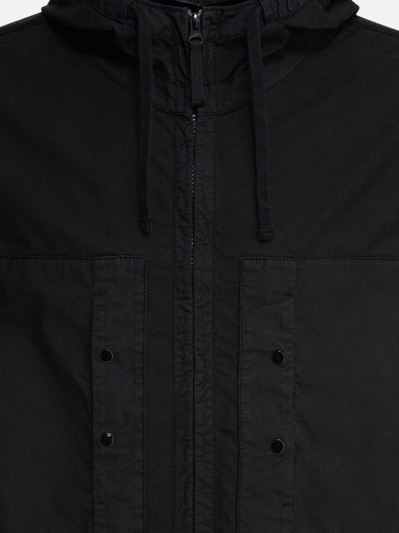 Quilted & Utility Jackets Logo  Black - Stone Island Men | PDP | VIETTI Online Store | thumbnail_3