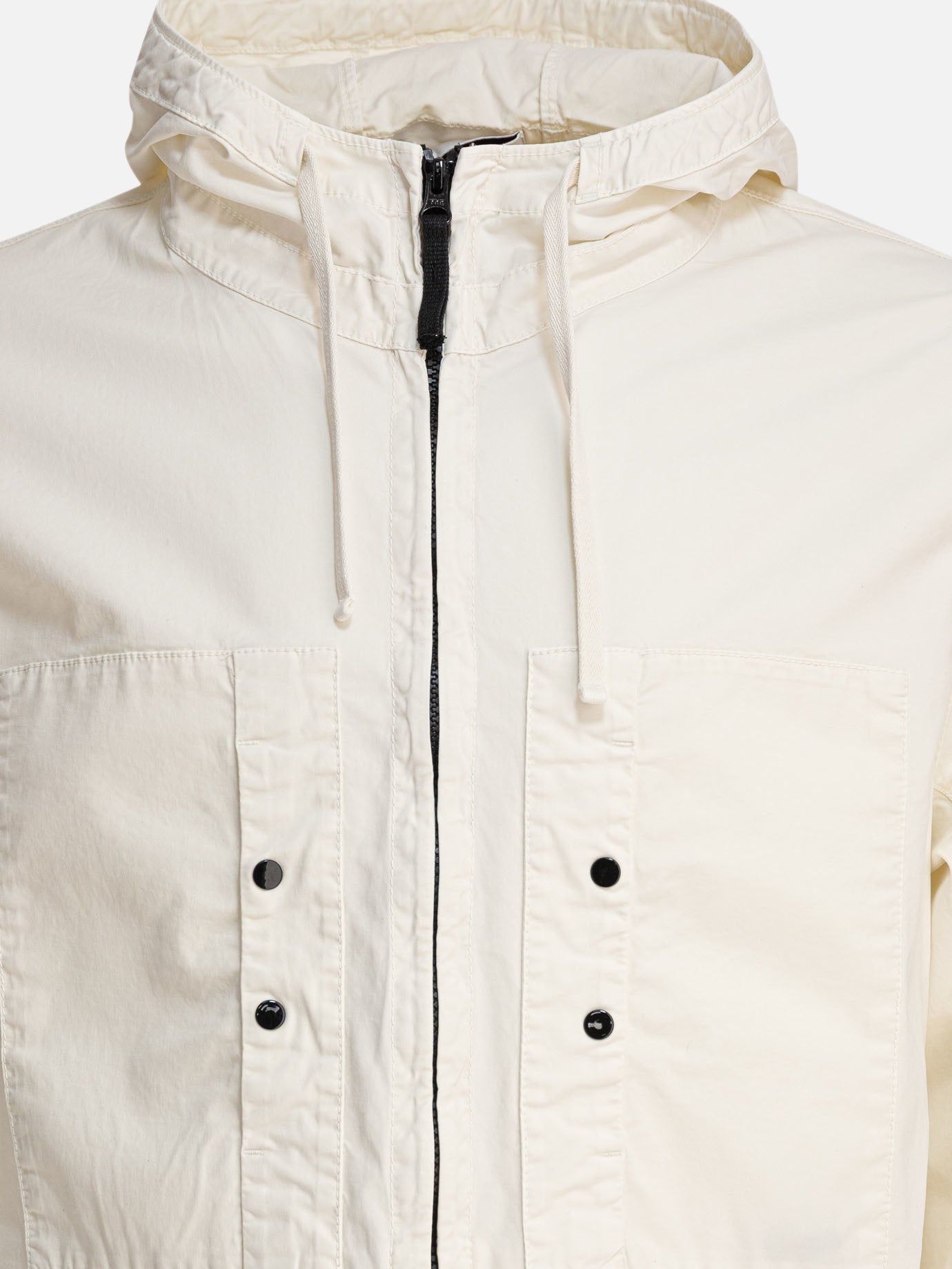Quilted & Utility Jackets Logo  White - Stone Island Men | PDP | VIETTI Online Store | thumbnail_3