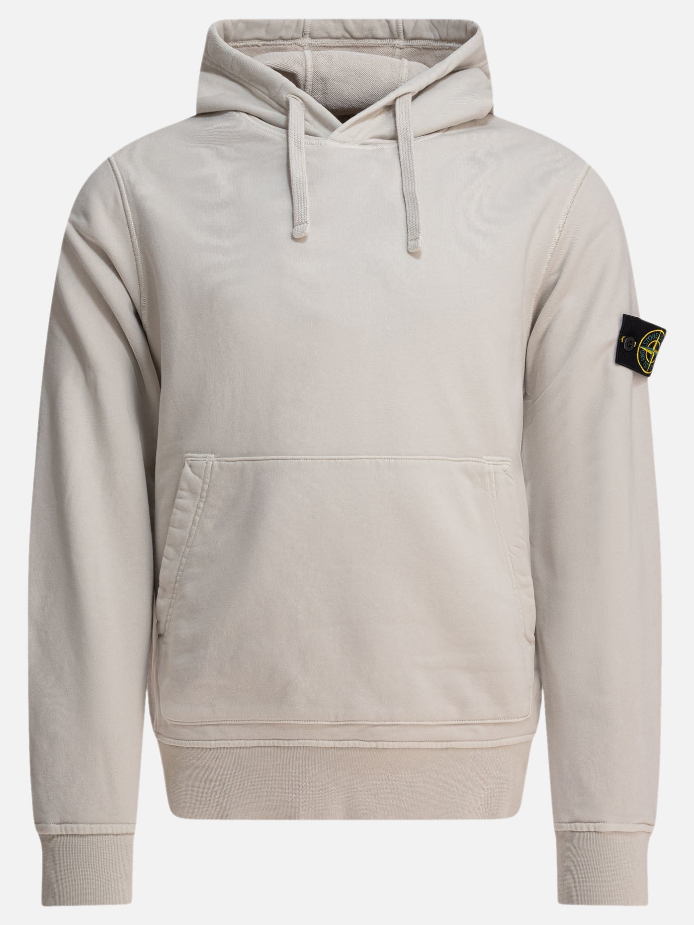 Hoodies Logo  Beige - Stone Island Men | PDP | VIETTI Online Store | thumbnail