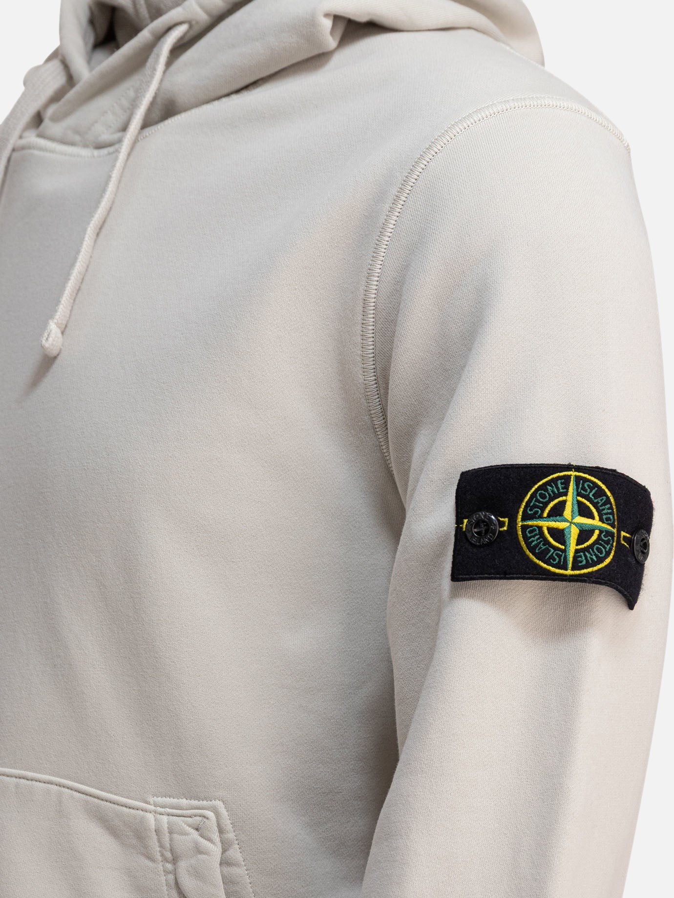 Hoodies Logo  Beige - Stone Island Men | PDP | VIETTI Online Store | thumbnail_4