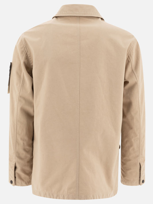 Quilted & Utility Jackets Logo  Beige - Stone Island Men | PLP | VIETTI Online Store | 2
