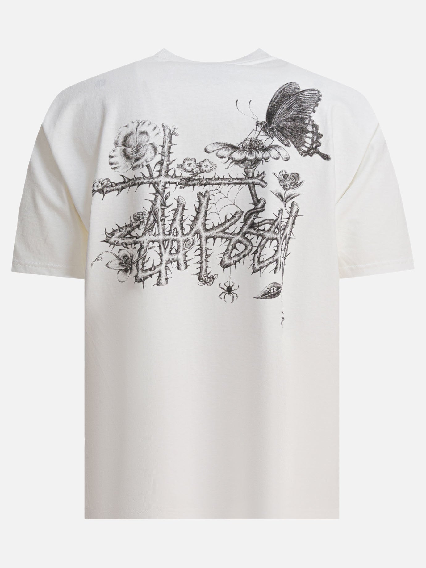 Crewneck t-shirts Logo  White - Stüssy Men | PDP | VIETTI Online Store | thumbnail_2