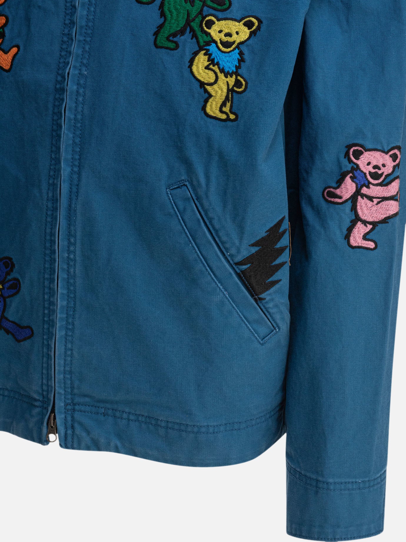 Quilted & Utility Jackets Embroidered  Blue - Thisisneverthat® Men | PDP | VIETTI Online Store | thumbnail_4