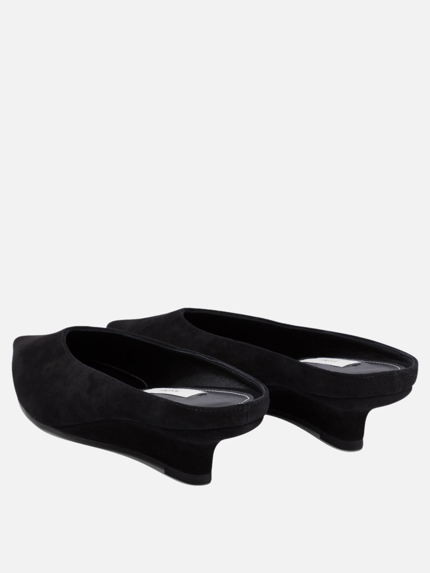 Toteme Leather mules 35 mm 15014303_36 Black thumbnail_4