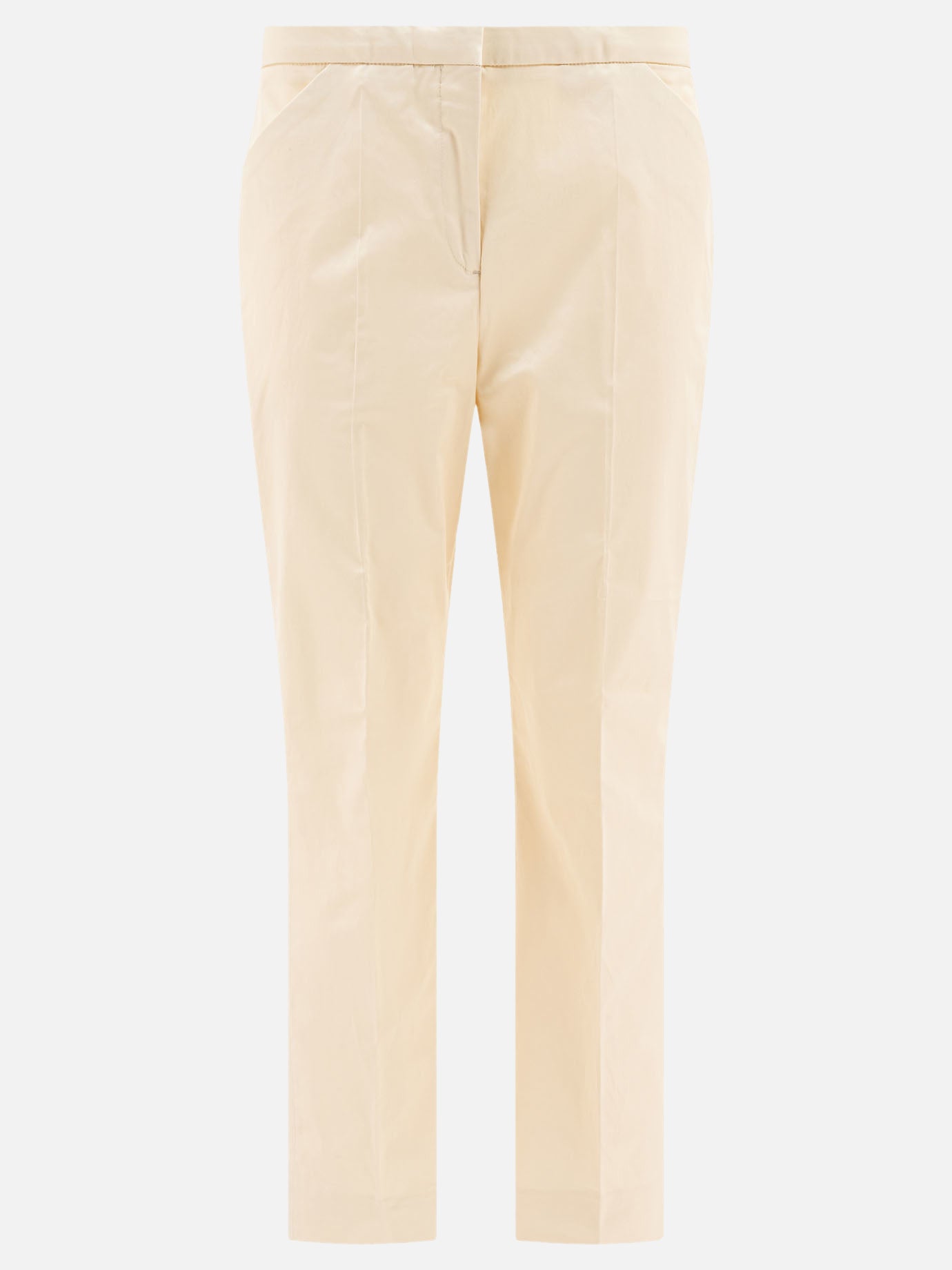 Toteme Cropped trousers 15602864_36 White thumbnail_1