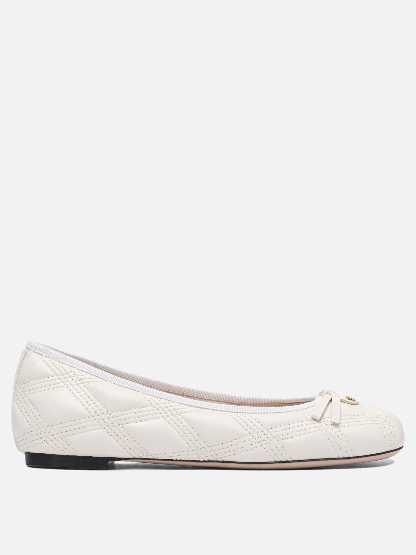 Classic ballet flats 100% leather - 100% leather  White - Valentino Garavani Women | PDP | VIETTI Online Store | Zoom-Modal
