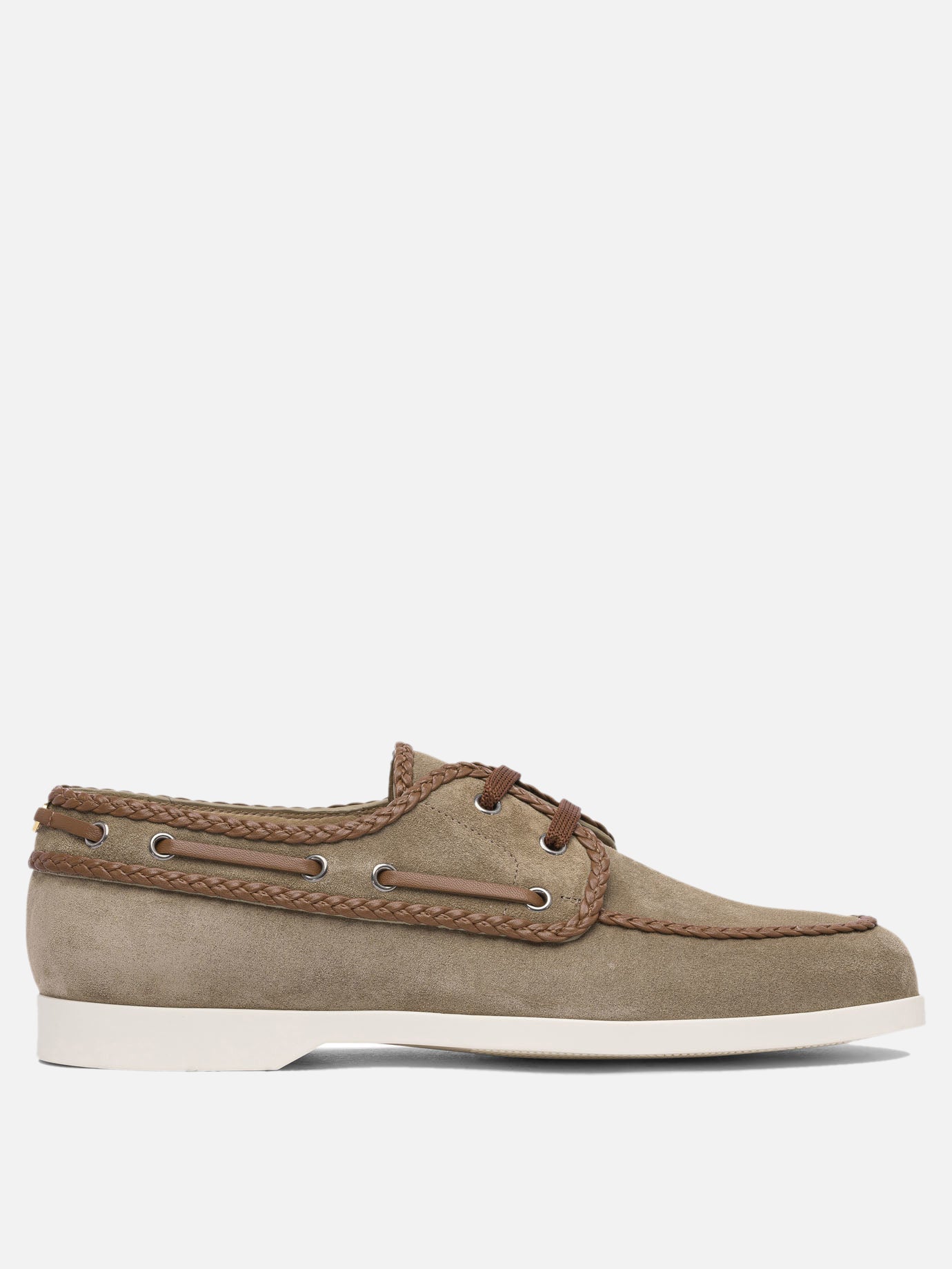 Loafers 100% leather - 100% rubber  Brown - Valentino Garavani Men | PDP | VIETTI Online Store | thumbnail