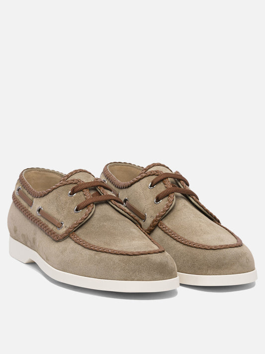 Valentino Garavani "Palm Avenue" boat shoes 17115722_40 Brown 2