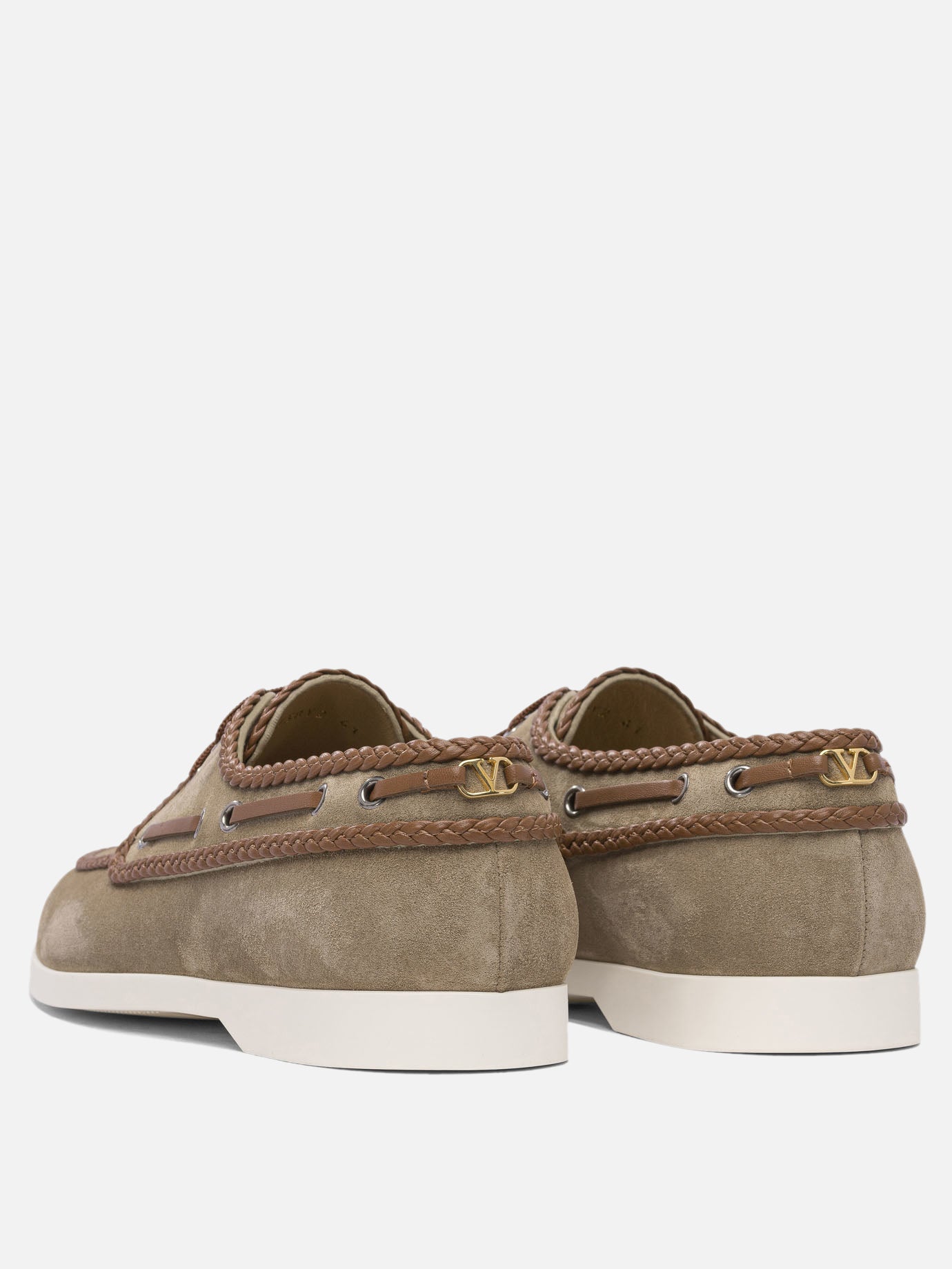 Loafers 100% leather - 100% rubber  Brown - Valentino Garavani Men | PDP | VIETTI Online Store | Zoom-Modal_4
