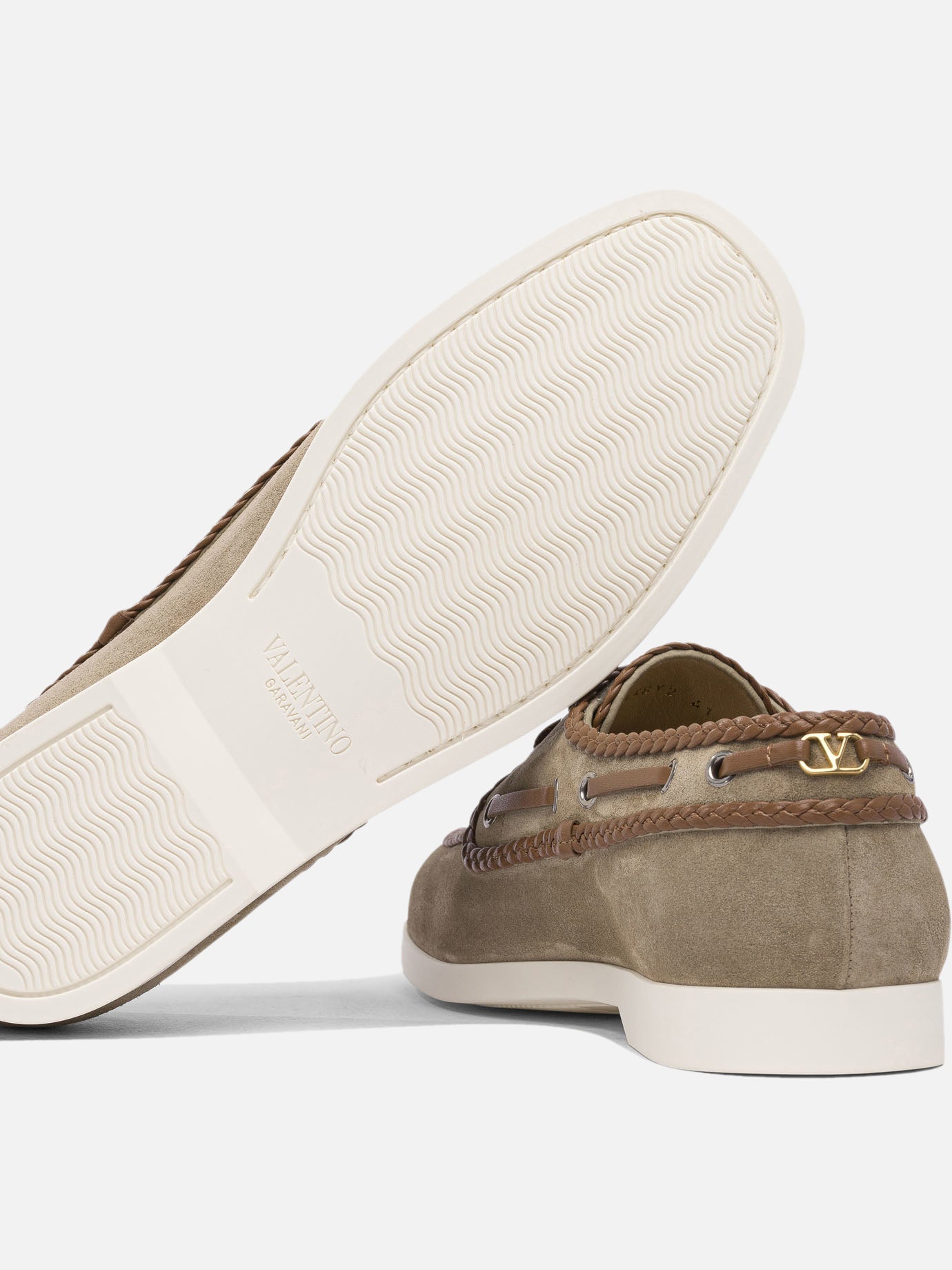 Loafers 100% leather - 100% rubber  Brown - Valentino Garavani Men | PDP | VIETTI Online Store | thumbnail_5