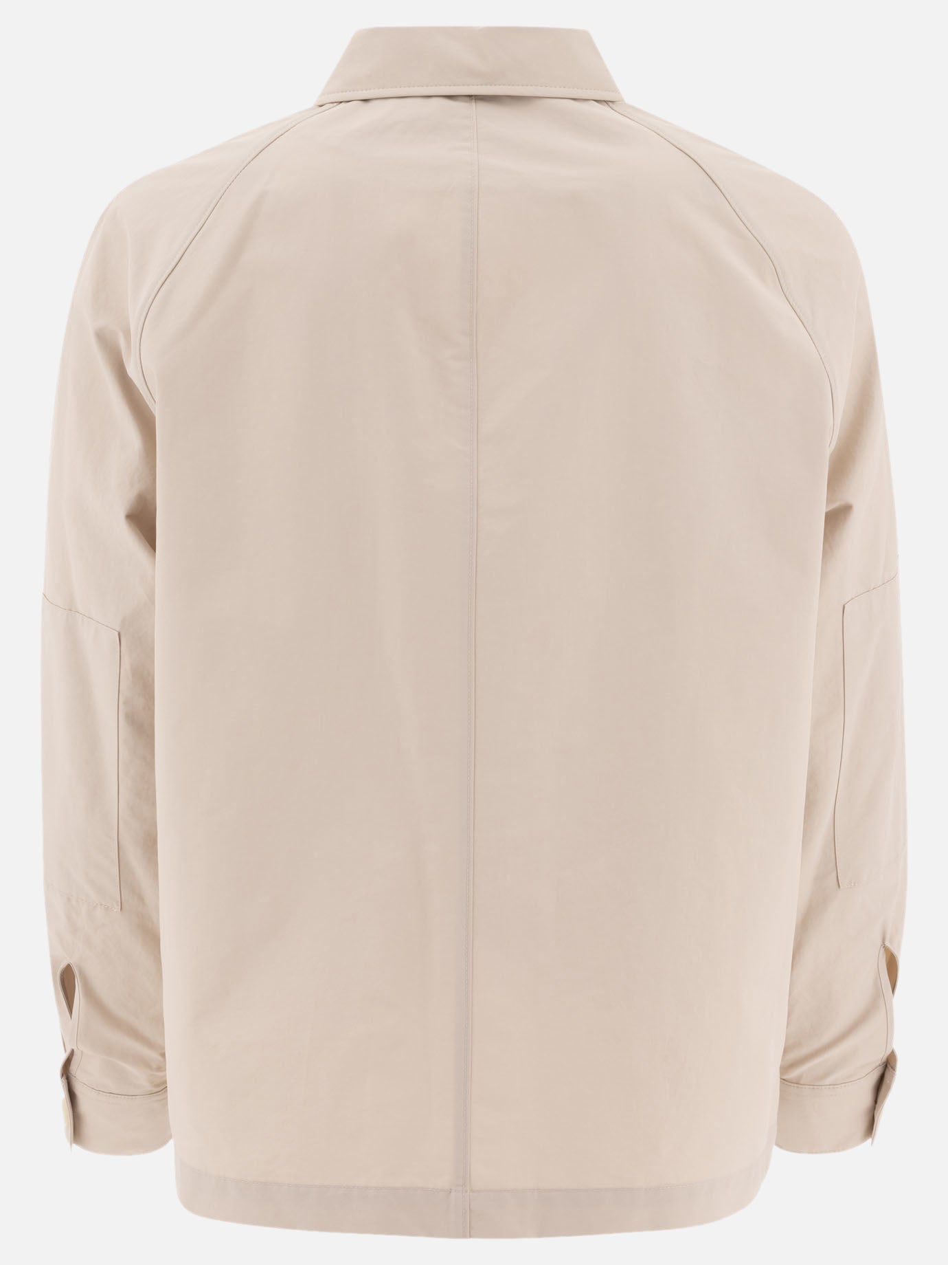 Cotton blend utility jacket