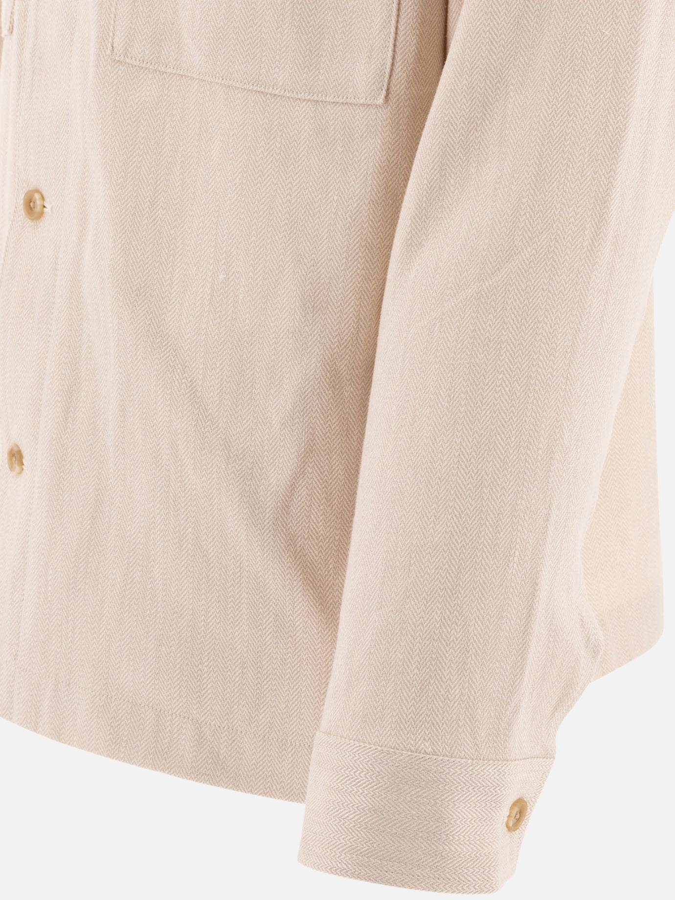 Overshirt jackets Solid colour  Beige - Vince Men | PDP | VIETTI Online Store | Zoom-Modal_4

