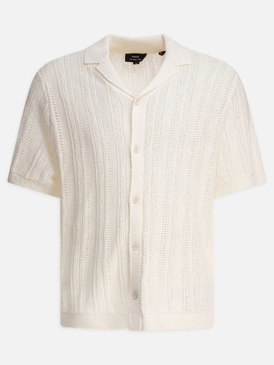 Casual shirts Solid colour  White - Vince Men | PLP | VIETTI Online Store 
