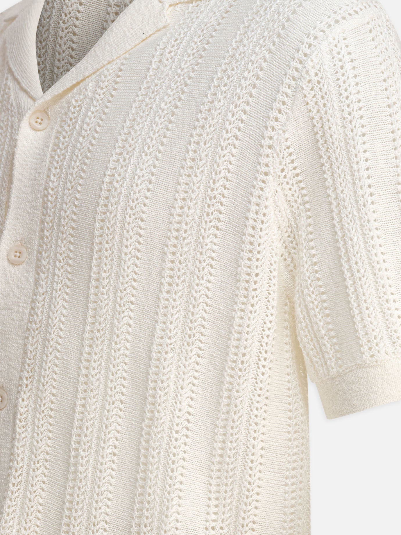 Casual shirts Solid colour  White - Vince Men | PDP | VIETTI Online Store | thumbnail_4
