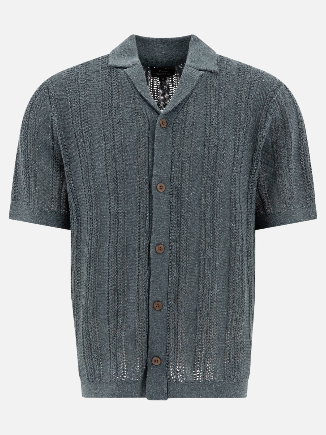 Casual shirts Solid colour  Grey - Vince Men | PDP | VIETTI Online Store | Zoom-Modal
