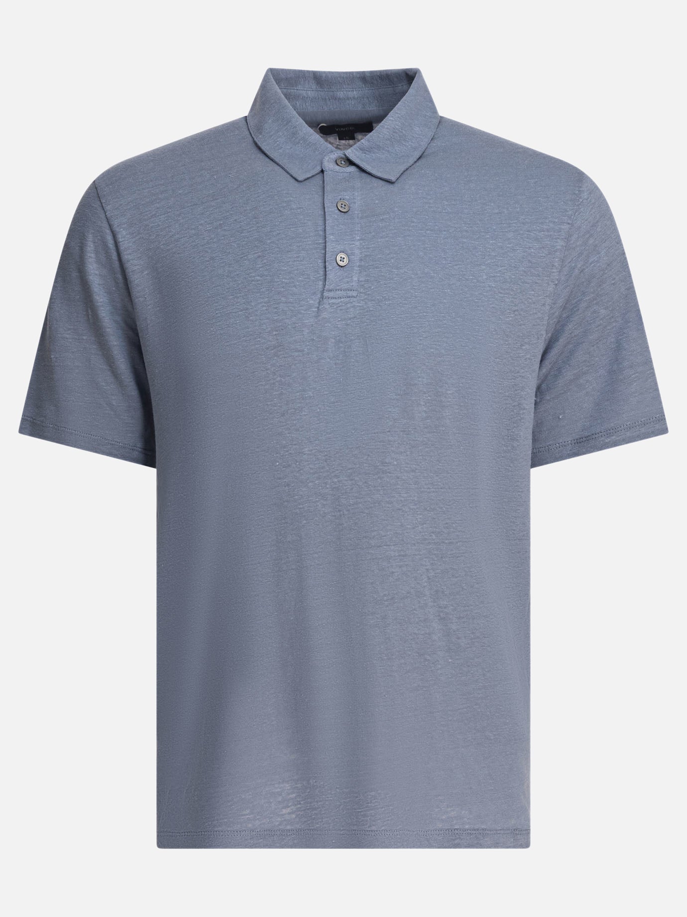 Linen polo shirt