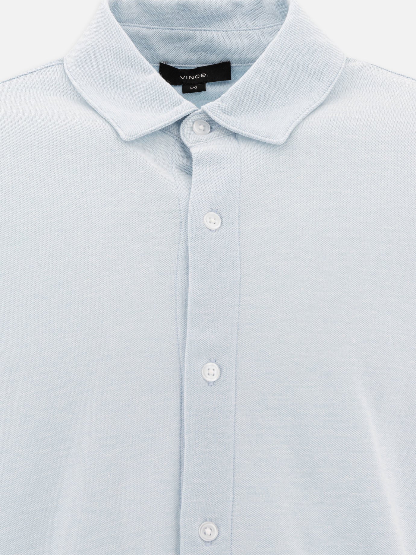 Casual shirts Solid colour  Light blue - Vince Men | PDP | VIETTI Online Store | Zoom-Modal_3
