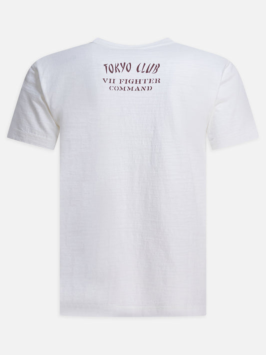 Crewneck t-shirts Print  White - Buzz Rickson's Men | PDP | VIETTI Online Store | 2
