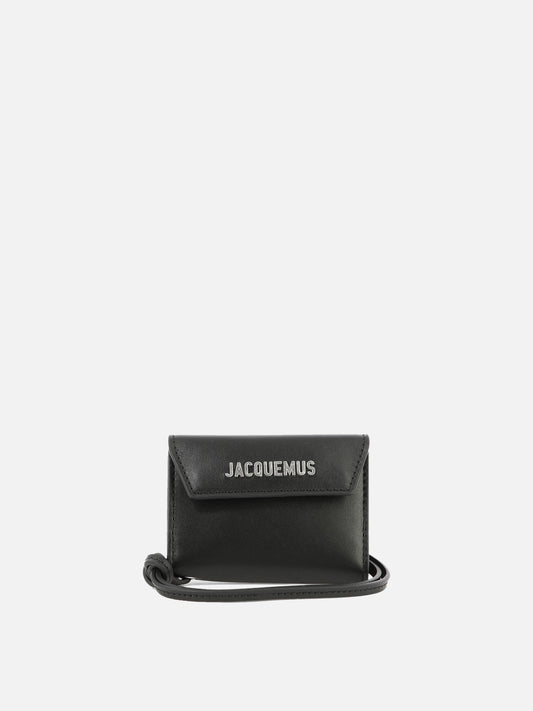 Wallets Logo  Black - Jacquemus Men | PDP | VIETTI Online Store 
