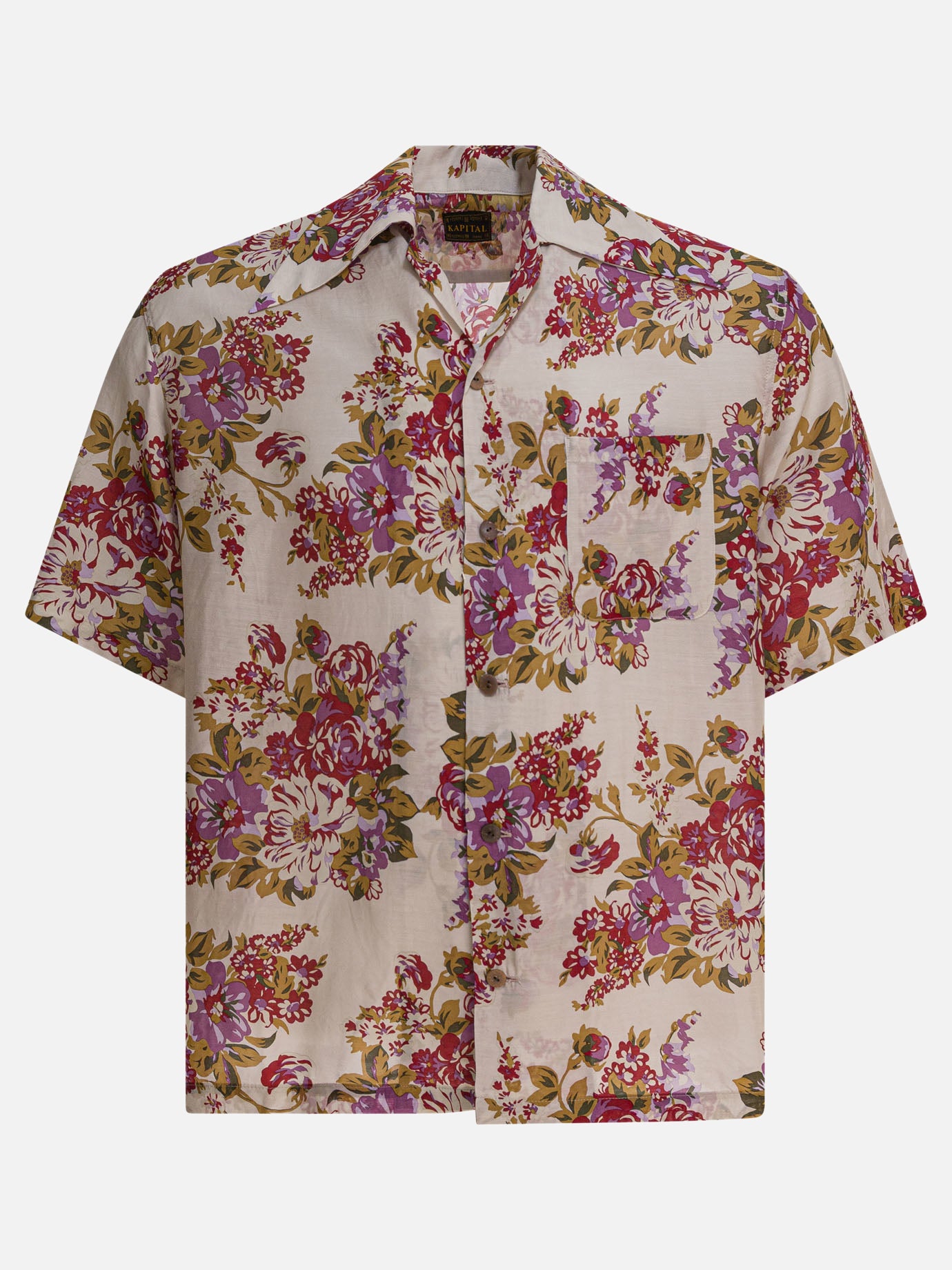 Casual shirts Floral  Beige - KAPITAL Men | PDP | VIETTI Online Store | Zoom-Modal
