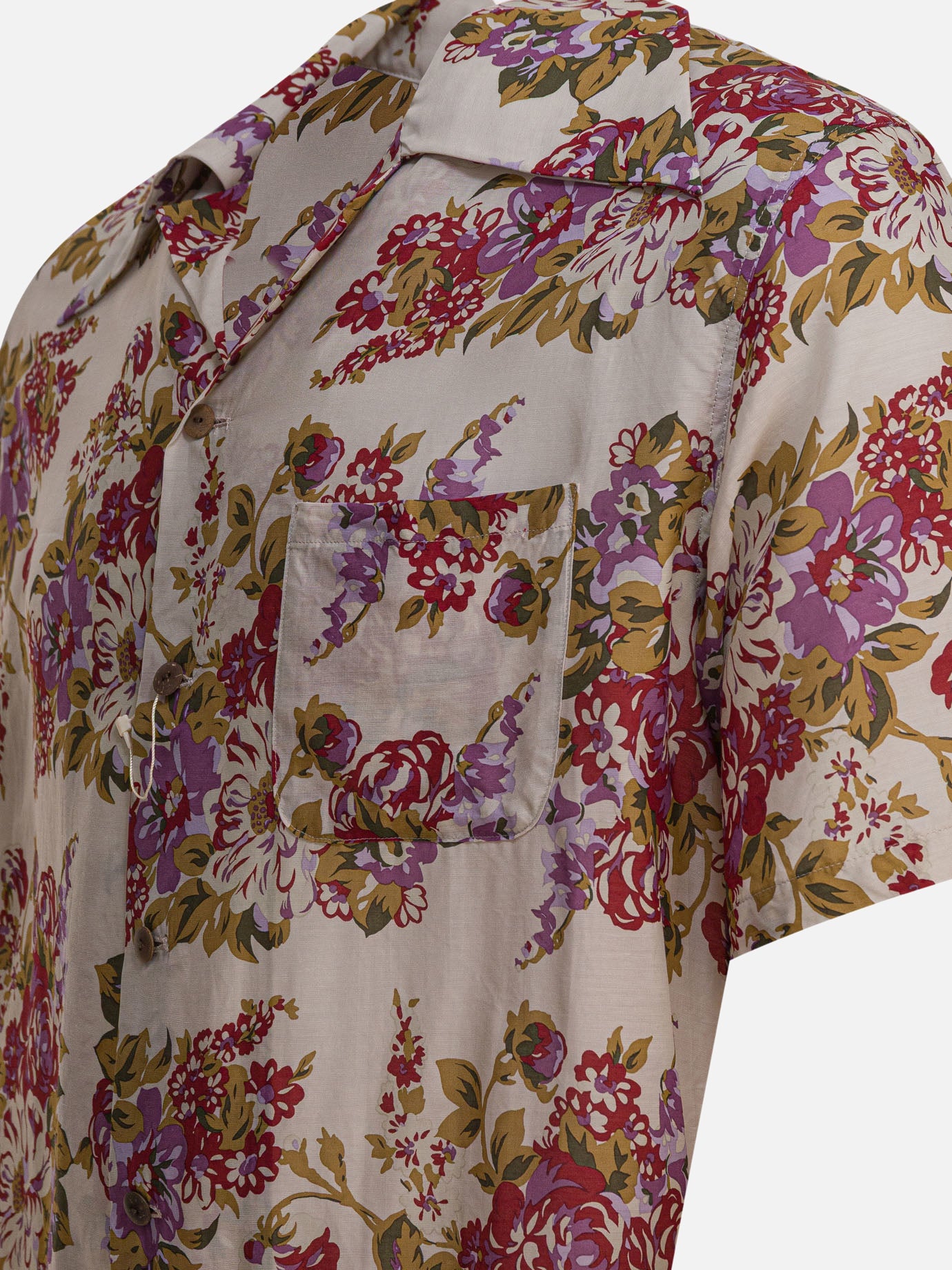 Casual shirts Floral  Beige - KAPITAL Men | PDP | VIETTI Online Store | Zoom-Modal_4
